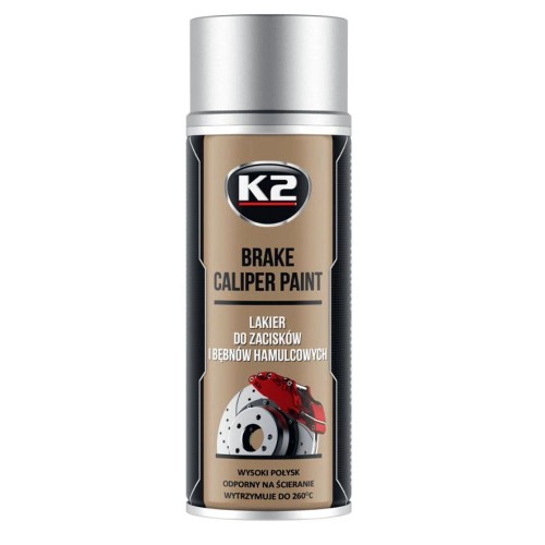 Féknyereg festék ezüst színű 400ml K2-346SR