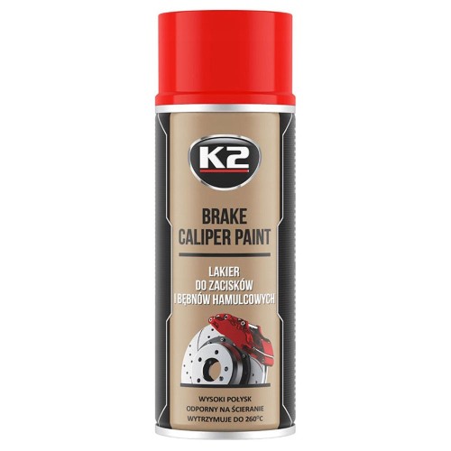Féknyereg festék piros színű 400ml K2-L346CE