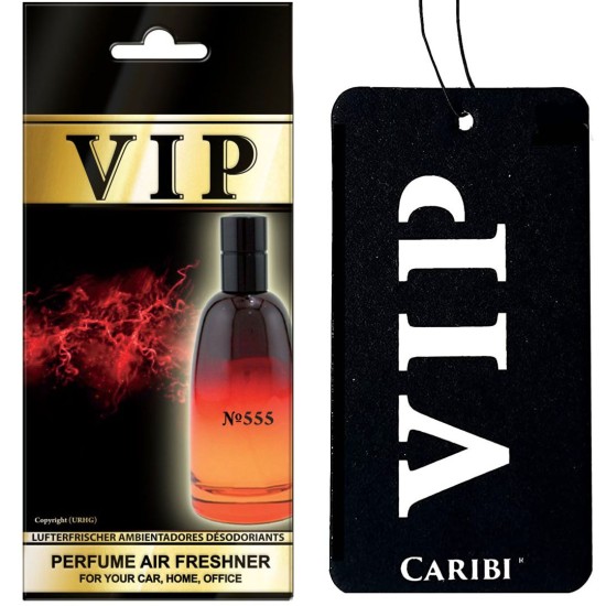 Illatosító Caribi VIP Nr. 555 - inspirálta - Christian Dior Fahrenheit
