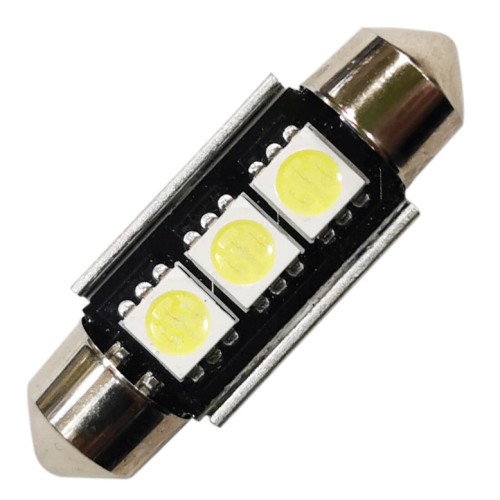Izzó 12V/3 SMD LED szofita 36 mm HD