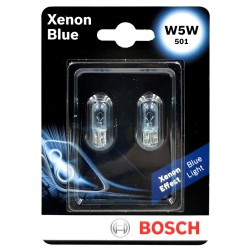 Izzó 12V/5W/2db W5W Bosch Xenon Blue 1987301033