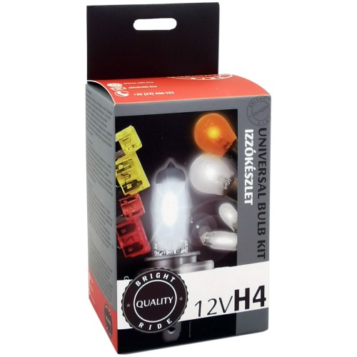 Izzókészlet 12V/60/55W H4 Bright Ride