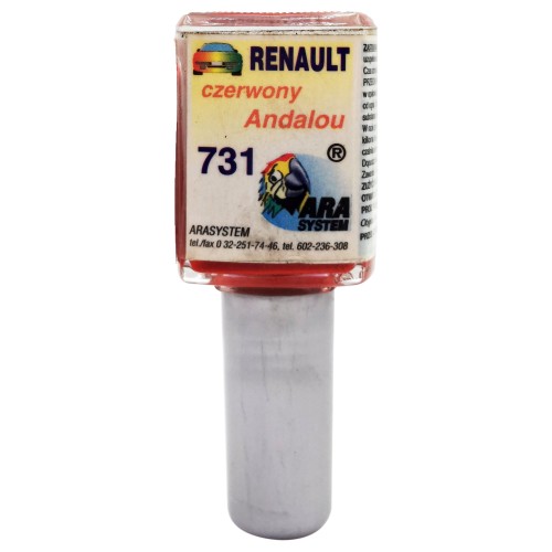 Javítófesték Renault Andalou piros 731 Arasystem 10ml