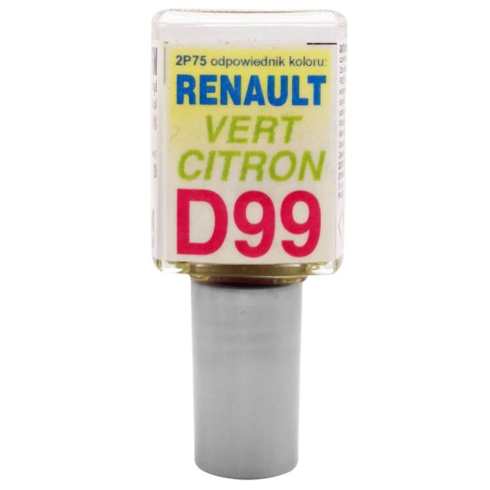 Javítófesték Renault D99 Vert Citron Arasystem 10ml