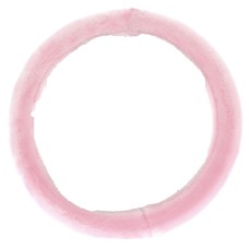 Kormányvédő 37-39cm rózsaszín szőrös 38536P