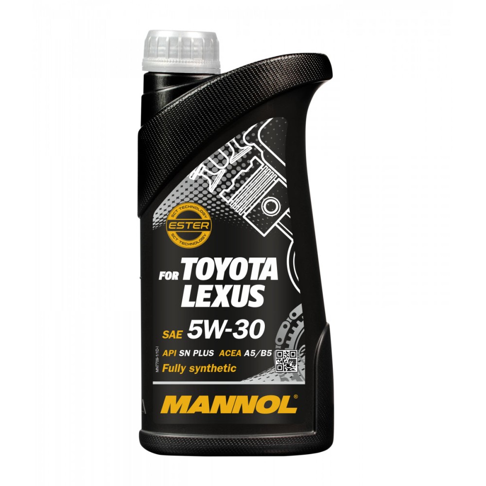 Motorolaj 5W-30 O.E.M. Toyota, Lexus A5/B5, API SN Plus Mannol 7709 1 liter