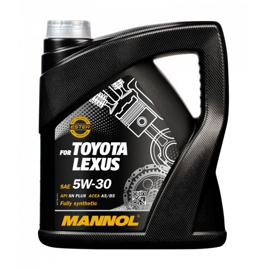 Motorolaj 5W-30 O.E.M. Toyota, Lexus A5/B5, API SN Plus Mannol 7709 4 liter