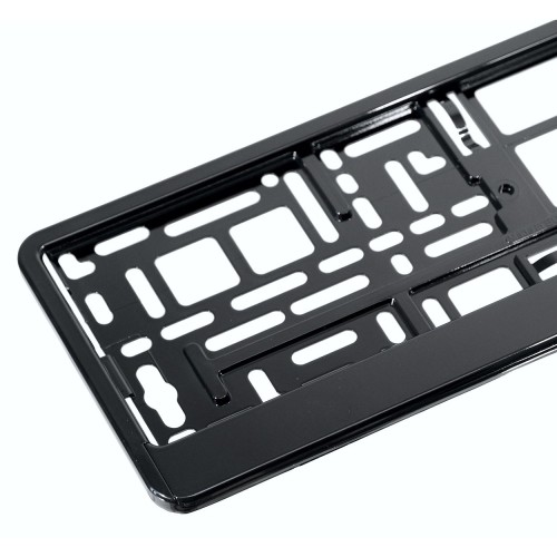Rendszámtábla tartó fekete db-os 90029 / AM0824