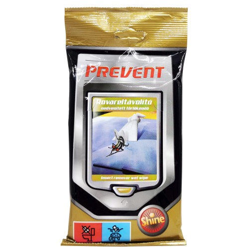 Rovareltávolító nedvesített kendő, 20db-os Prevent