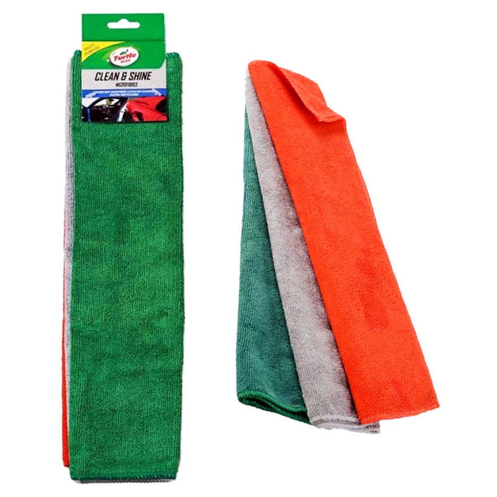 Tisztító és fényesítő kendő szett 3db-os Turtle Wax FGX5424P3TD