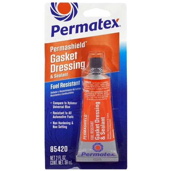 Üzemanyagellenálló, rugalmas tömítő Gasket Dressing 59ml Permatex 85420