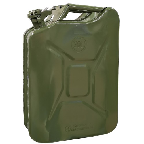Üzemanyagkanna (Marmon) fém, khaki 20 liter