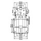 Rendszámtartó motorkerékpárra, felhajtható Lampa90142 Rendszámtartó motorkerékpárra, felhajtható Lampa90142