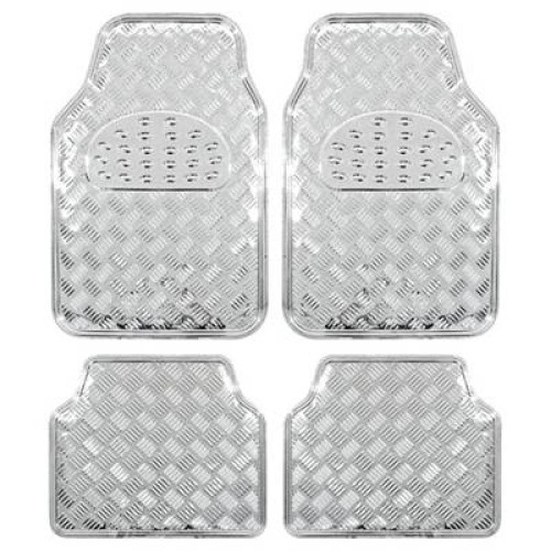 Aluszőnyeg 4db-os nagy ezüst vastag