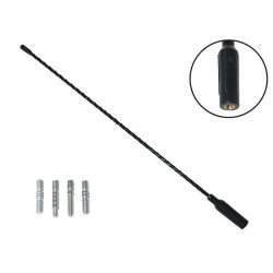 Antenna szár univerzális  41cm 4 adapterrel 90496 / AM3100