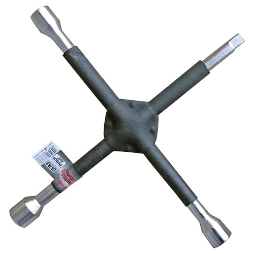 Kerékleszedő keresztkulcs extra erős 17-19-21mm + crowa C6783