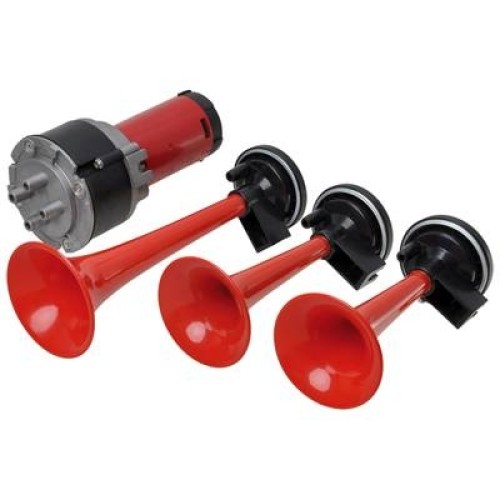 Légkürt kompresszorral  3-as duda 139dB AM6131