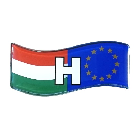 Magyarország zászló EU zászlóval