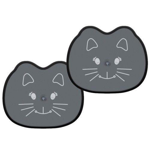 Napvédő fekete cica 37x44cm 2db 22053