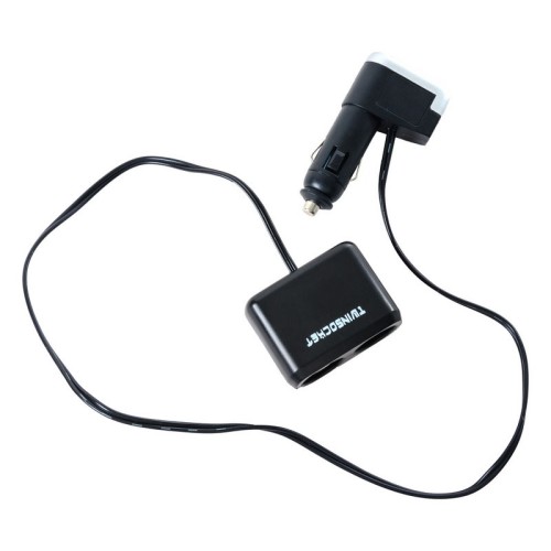 Szivargyújtó elosztó 2-es 12/24V + USB 94142