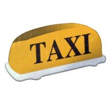 TAXI lámpa, sárga, mágneses tetőre 12V FL-WS1201