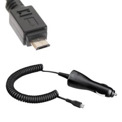 Telefontöltő 12/24V szivargyújtós Micro USB-B 1000mA