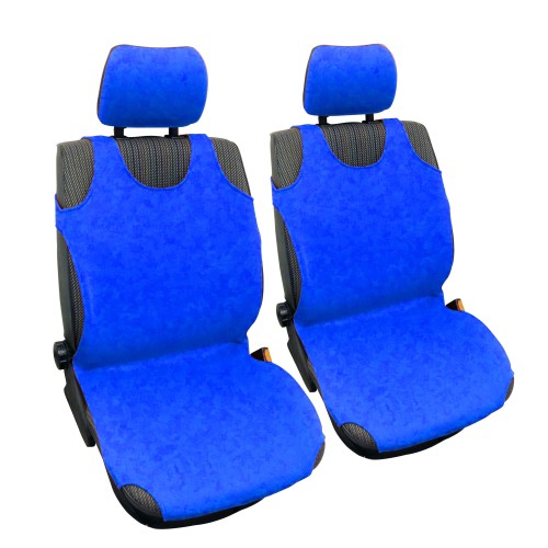 Trikóhuzat bolyhos pamut királykék