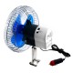 Ventilátor 17cm-es 12V oszcilláló 95378