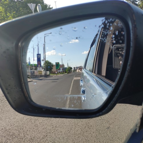 Víztaszító- és párásodásgátló fólia visszapillantó tükörre 2db 215 x 140 mm LA-1136