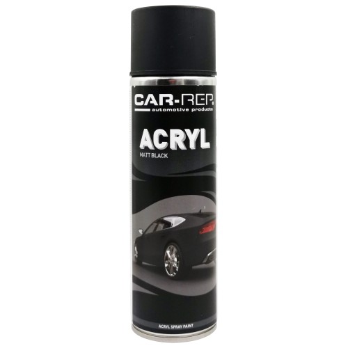 Akril festék, matt fekete 500ml Maston CR01001