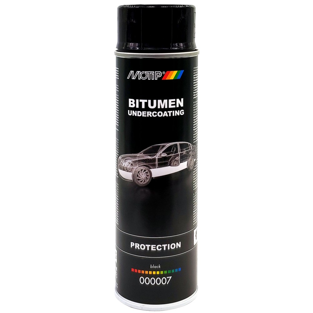 Alvázvédő bitumenes fekete spray 00007 500ml.