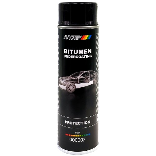 Alvázvédő bitumenes fekete spray 00007 500ml.
