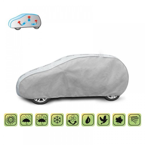 Autótakaró ponyva hatchback 380-405cm M2 Kegel Mobil Garage