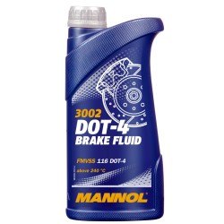 Fékfolyadék DOT-4 1 liter Mannol 3002