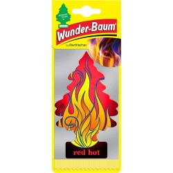 Illatosító Wunder-Baum Red Hot (tábortűz) illatú