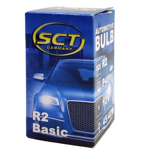Izzó 12V/45/40W R2 P45t fehér SCT 203072