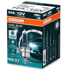 Izzó 12V/60/55W/H4 1db/+100% 5000K Osram Cool Blue Intense Nextgen 64193CBN