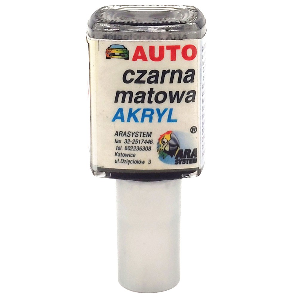 Javítófesték akril matt fekete Arasystem 10ml