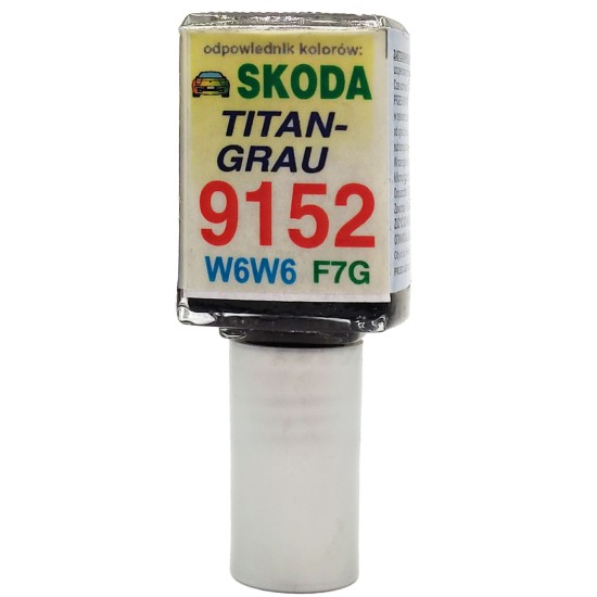Javítófesték Skoda Titan Grau 9152 W6W6 F7G Arasystem 10ml