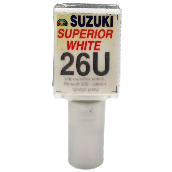 Javítófesték Suzuki (Reanult 389) Superior White 26U Arasystem 10ml