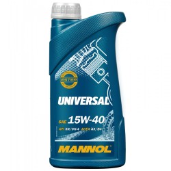 Motorolaj 15W-40 Mannol Universal 1 liter