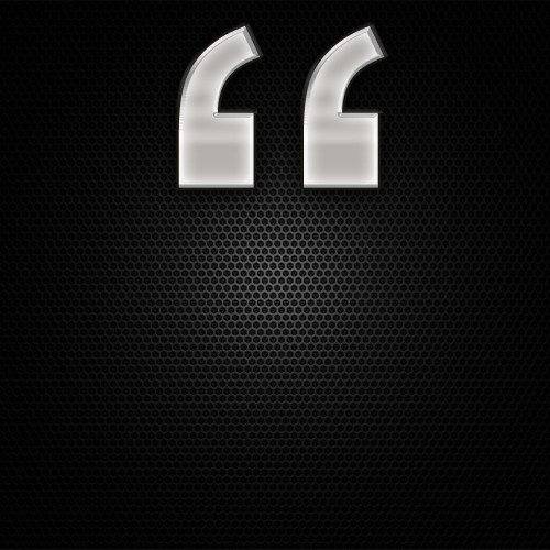 Öntapadó krómhatású műgyantás idézőjel írásjel 27 x 27 mm