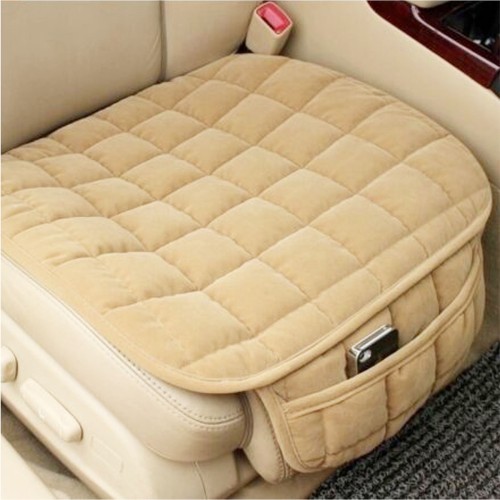 Ülésvédő ülőpárna, plüss, bézs Maxeed 7103