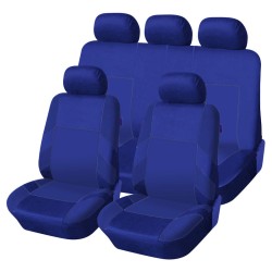 Univerzális üléshuzat garnitúra kék-kék (osztható) Exlusive