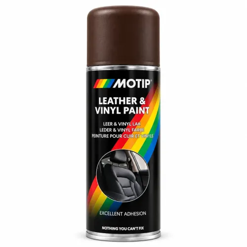 Bőr, műbőr festék csokibarna (RAL 8017) 200ml, Motip 04238