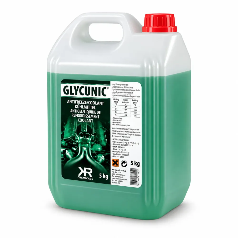 Fagyálló Glycunic 5kg -72°C koncentrátum (zöld, normál)