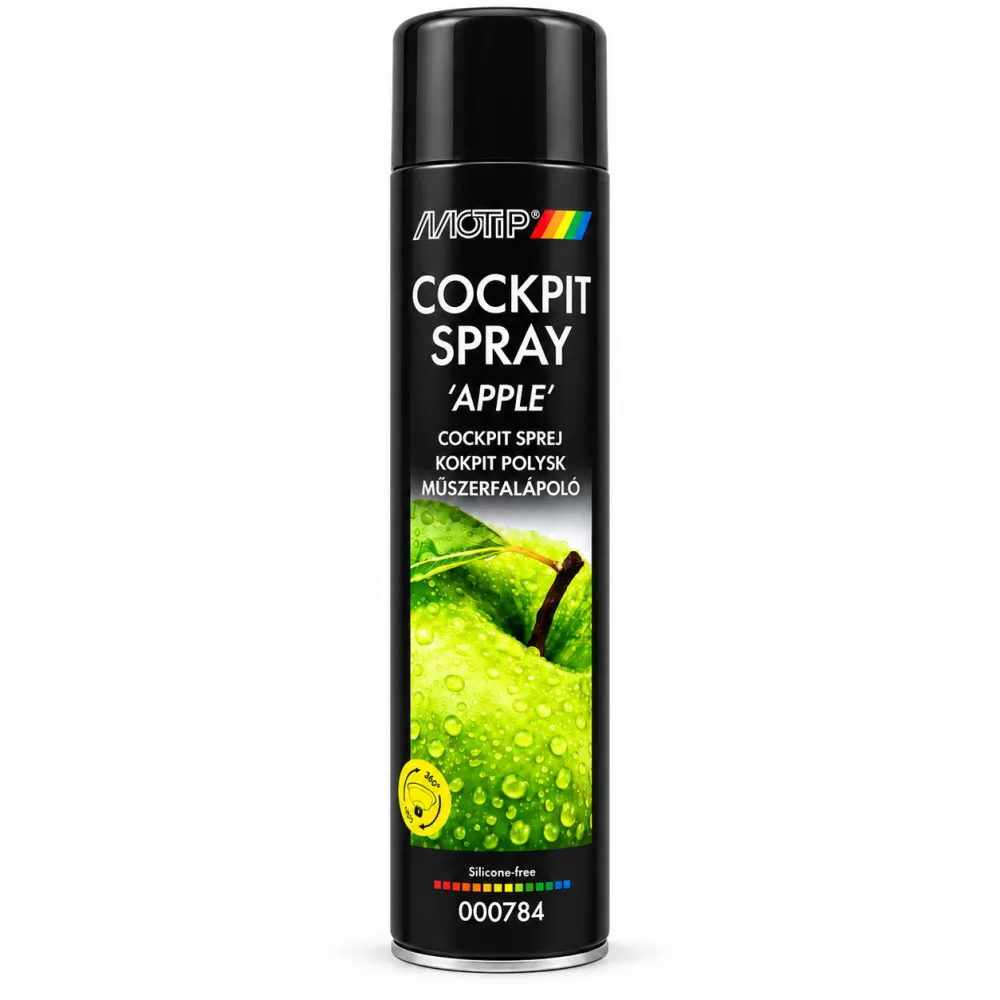 Műszerfalápoló alma illatú 600 ml Motip 000784