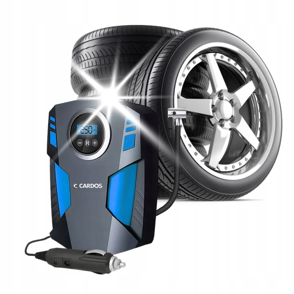 Kompresszor, 12V/150PSI 35l/perc K2 Cardos AA406