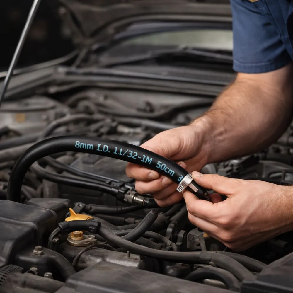 Üzemanyagcső vastagfalu, 8 mm, FAGUMIT