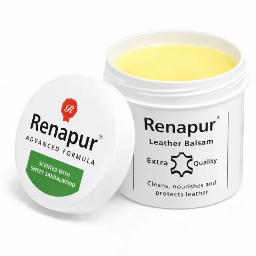 Bőrtárgy ápoló méhviaszos balzsam édes szantálfa illatú 200ml Renapur